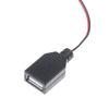 55CM Alligator Test Clips Power Cable Clamp To USB Male And Female Socket Test Leads Connector Power Supply Adapter Wire