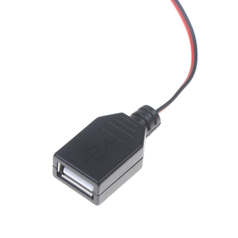 55CM Alligator Test Clips Power Cable Clamp To USB Male And Female Socket Test Leads Connector Power Supply Adapter Wire