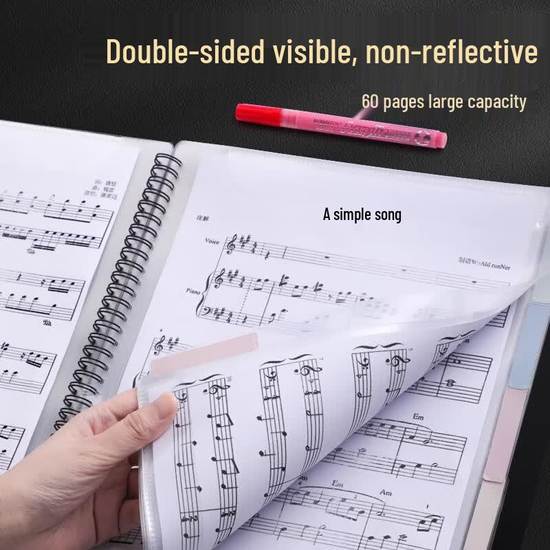 Reversible A4 Sheet Music Folder