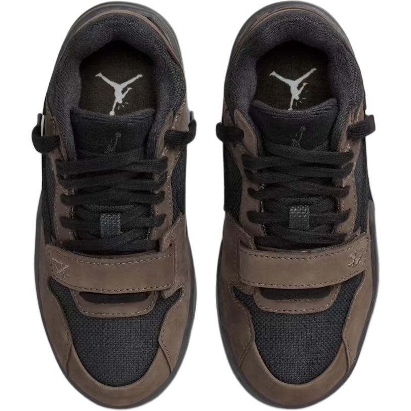 Travis Scott x Air Jordan Jordan Jumpman Jack TR PS Dark Mocha Kinder-Sneaker Braun Schwarz Sail FJ2851-204