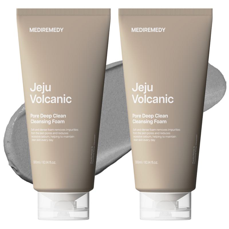 MediRemedy Jeju Songi Pore Deep Clean Cleansing Foam, 2 pcs, 300ml