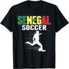 Senegal Soccer Fans Jersey - Senegalese Flag Football Lovers T-Shirt