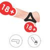 Penis Ring Reusable Silicone Semen Cock Ring Penis Enlargement Delayed Ejaculation Sex Shop Sex Toys For Men Couples Sex Toys