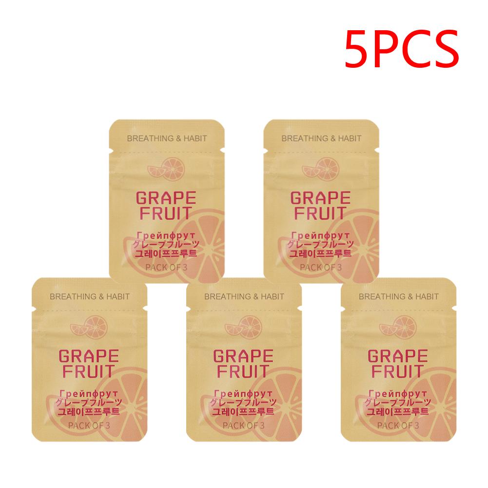 3/5Pack Aromatherapy Cotton Core Changeable Decompression Cotton Filter Multi-Purpose Breathing Resistance Filter for Women Men