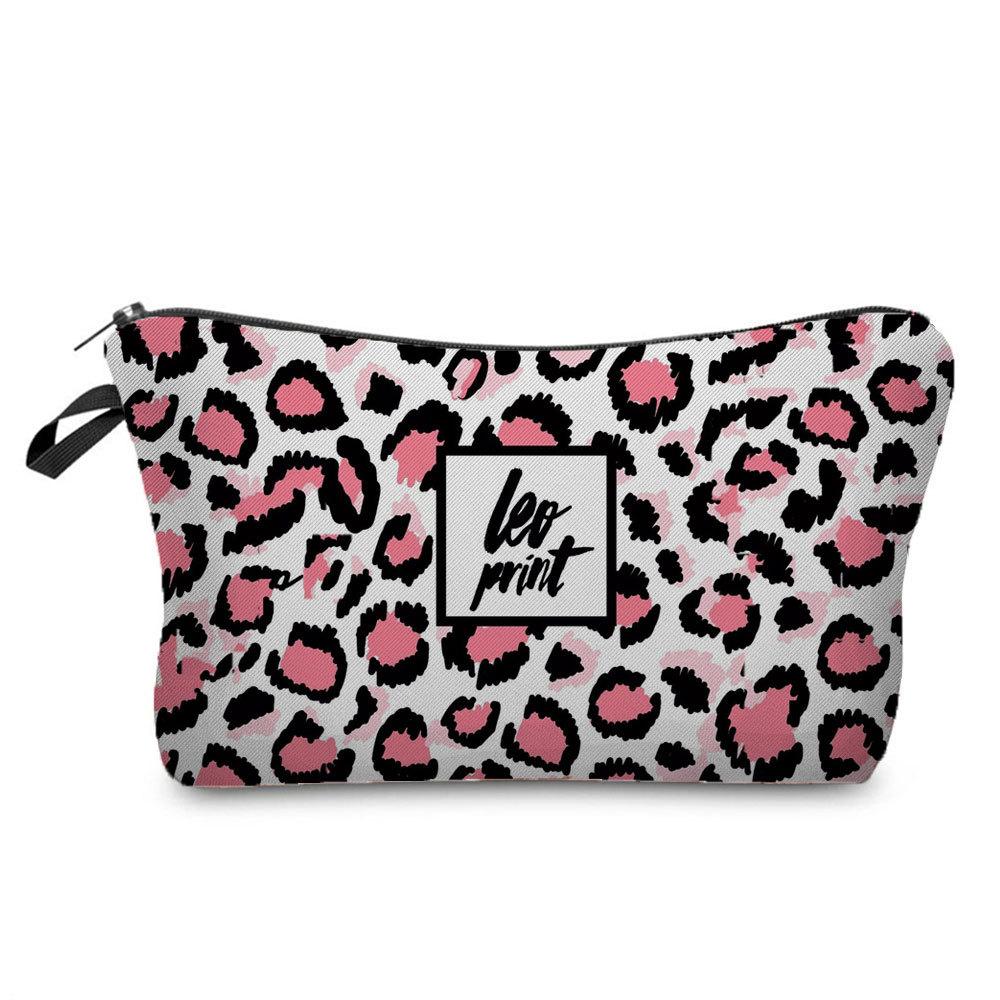 Women Lips Print Cosmetic Bag Toiletries Organize Travel Storage Case 6382