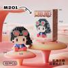 New ONE PIECE Sun God Nika Luffy Micro Action Block Chopper Ace Buggy 3D Anime Model Assembly Mini Bricks Figure Toys For Gift