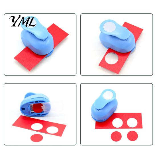Easy Press Paper Hexagon Punch for Crafts, Professional Hole Puncher, Scrapbook Portable Craft Shape Puncher DIY Arts Cardboard, Greeting Cards