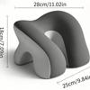 Desk Nap Pillow, Breathable Ergonomic Arm-Hole Design, Comfortable Face-Down Sleeping Pillow for Office Desk Lunch Break, Free Breathing No Pressure