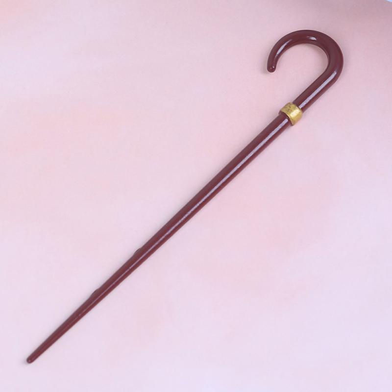 

1/12 Кукольный домик Миниатюрные аксессуары Мини Винтажная Симуляция Модель костыля Игрушка one size