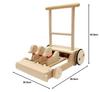 Wooden Pushcart Rattle