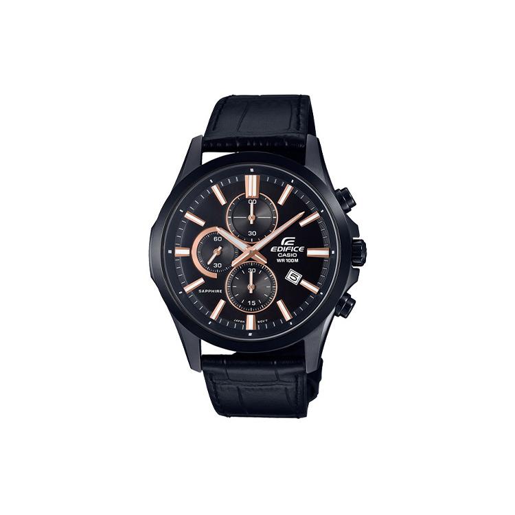 CASIO Men EDIFICE Black Watch EFB-660BL-1AVUPRD Black Dial