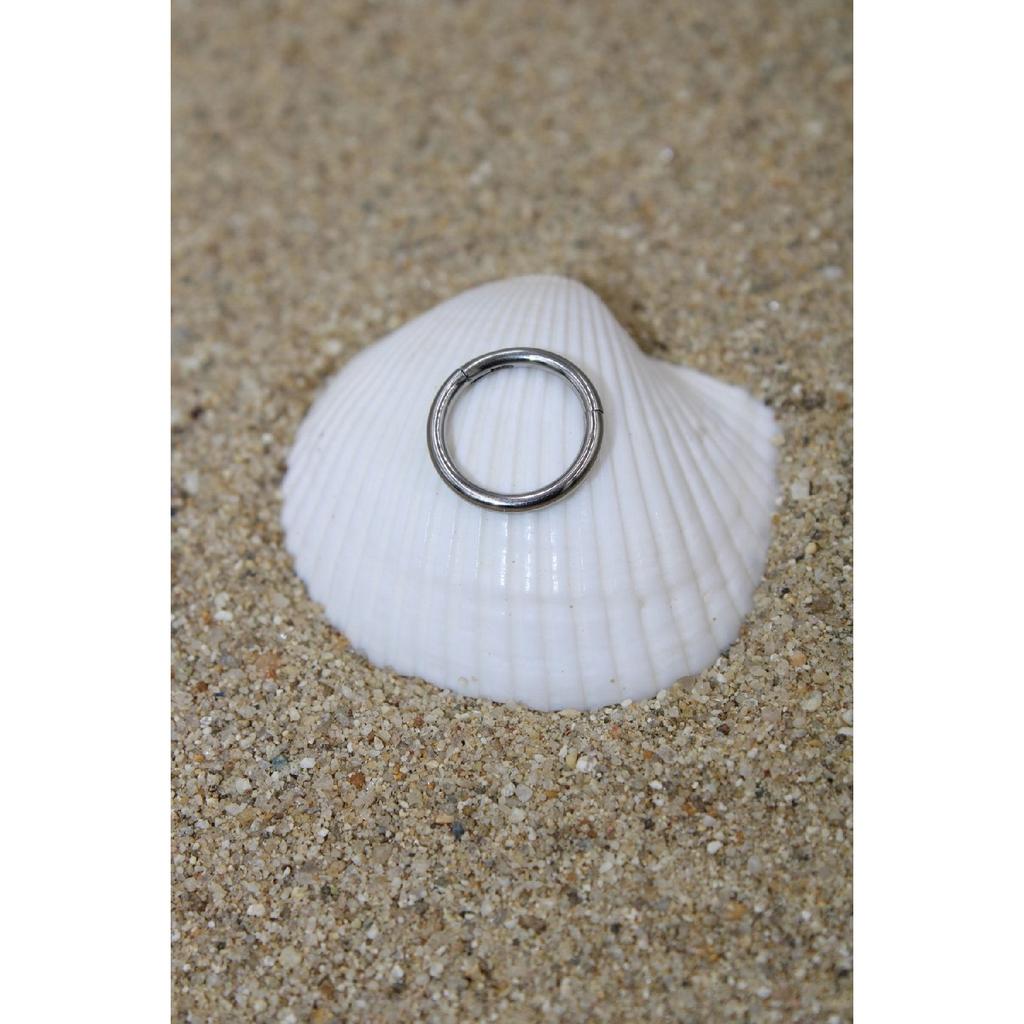 Piercing Surgical Steel Piercing Clip Cartilage Septum Tragus Conch Helix Silver Color