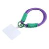 Phone Lanyard Dual-Strand Nylon 26cm Short Wrist Strap Hand Strap with Tether Tab