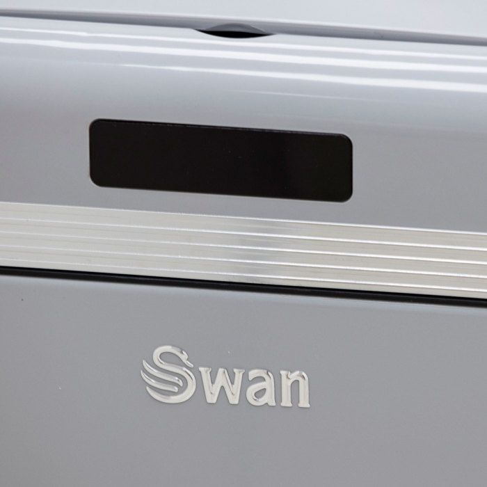 Swan Sensor Poubelle 45 L Gris