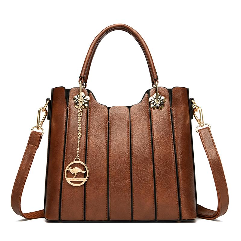 

Мягкая кожаная сумка через плечо для женщин, сумки через плечо, большая вместимость, роскошная дизайнерская брендовая повседневная сумка