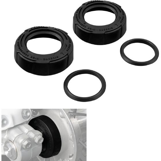

NICECNC Dirt Bike Front Wheel Bearing Protection Cover Kit Compatible with KTM 125-500 EXC EXC-F EXC-W XC-W 16-24 125-450 SX SX-F XC XC-F чёрный