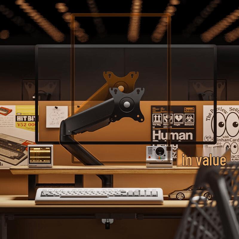 T6-1UP Quick Install Desktop Monitor & Laptop Arm