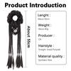 MERISIHAIR Synthetic Long Chic Braided Ponytail Extension Heat Resistant Hair Perfect For Women Everyday & Festive Hair Accessories