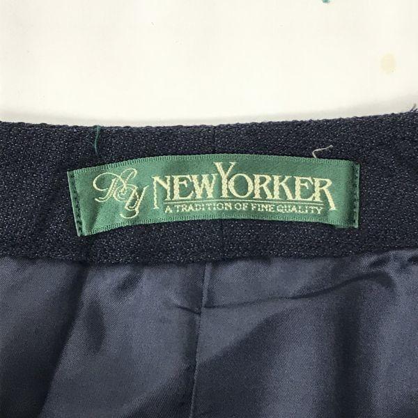 NEWYORKER/Wool Single Suit/Set Up/Women’s M/9AR/Navy/(USED)