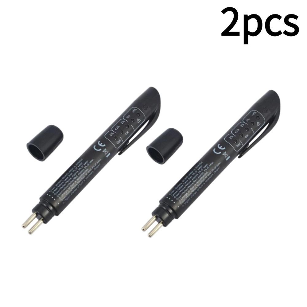 Automotive Brake Fluid Brake Oil Testing Pen Vehicle Brake Fluid Tester Oil Quality Test Display Testing Tools 1/2/3/4/5pcs