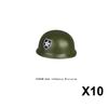 Military Building Block Set Military Supplies Waffen Accessory Soldier Colonel Helmet Gun Rifle M16 Waffen Box Ammunition Brick Toy