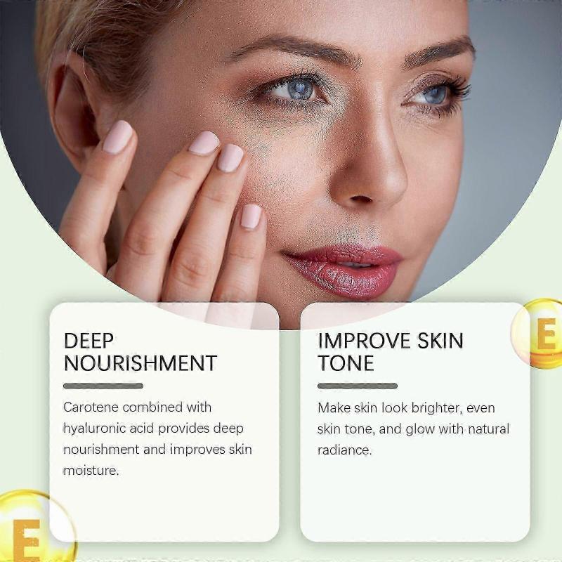 Revitalizing Carrot Facial Mask  Deep Hydration, Brightening, Nourishing Skin with Carotene, Hyaluronic Acid & Vitamin E for a Youthful Glow