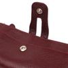 Beautiful Female Cats Made of Genuine Grained Leather CANPELLINI Wallet 21636 Burgundy
