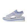 Übergröße Sommer Neu Lässig Fly-woven Hohl Fischmaul Strand Damen Sport Sandalen