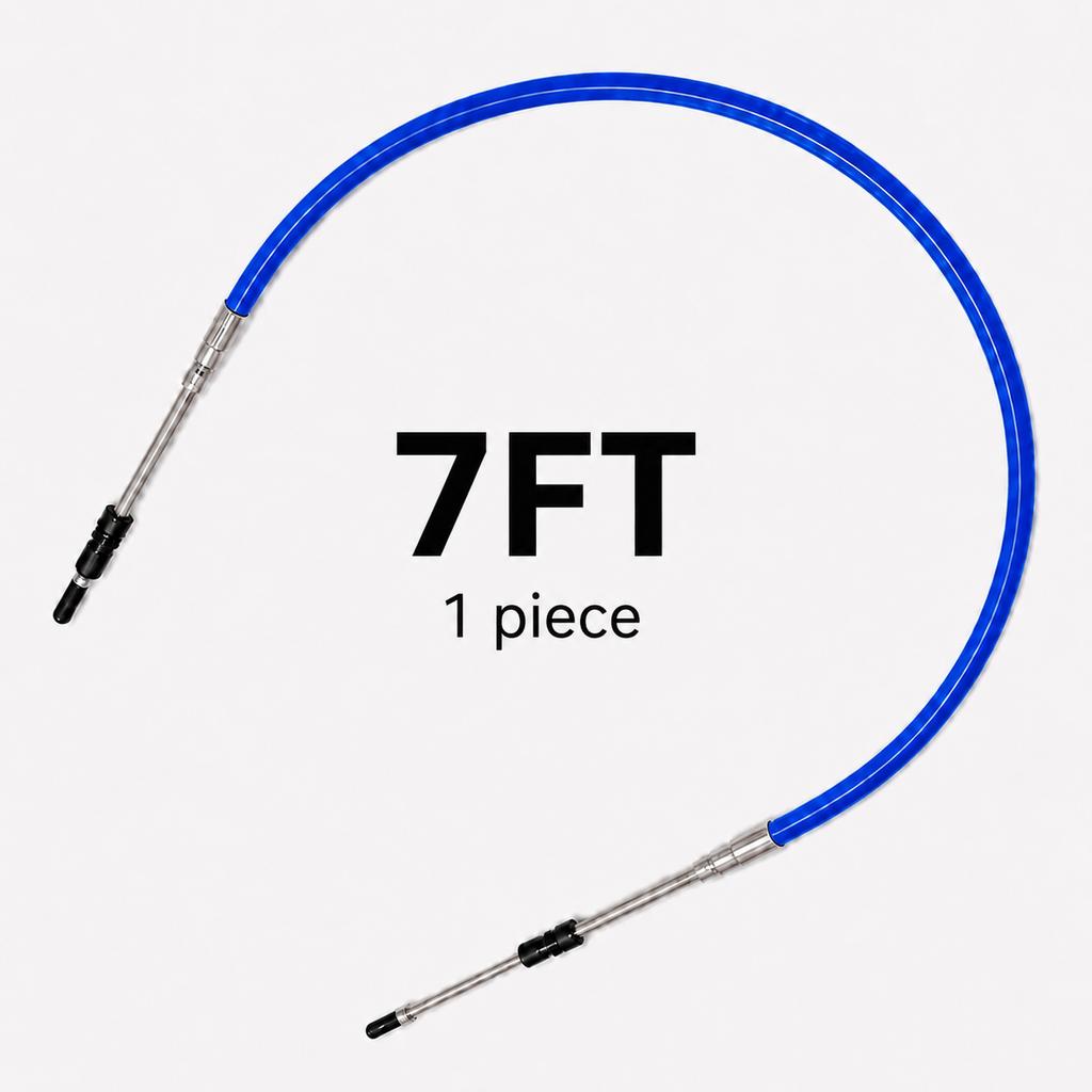 Marine Outboard Throttle Shift Cable, Boat Motor Remote Control Cable, Engine Gear Operation Lever Pull Wire Replacement