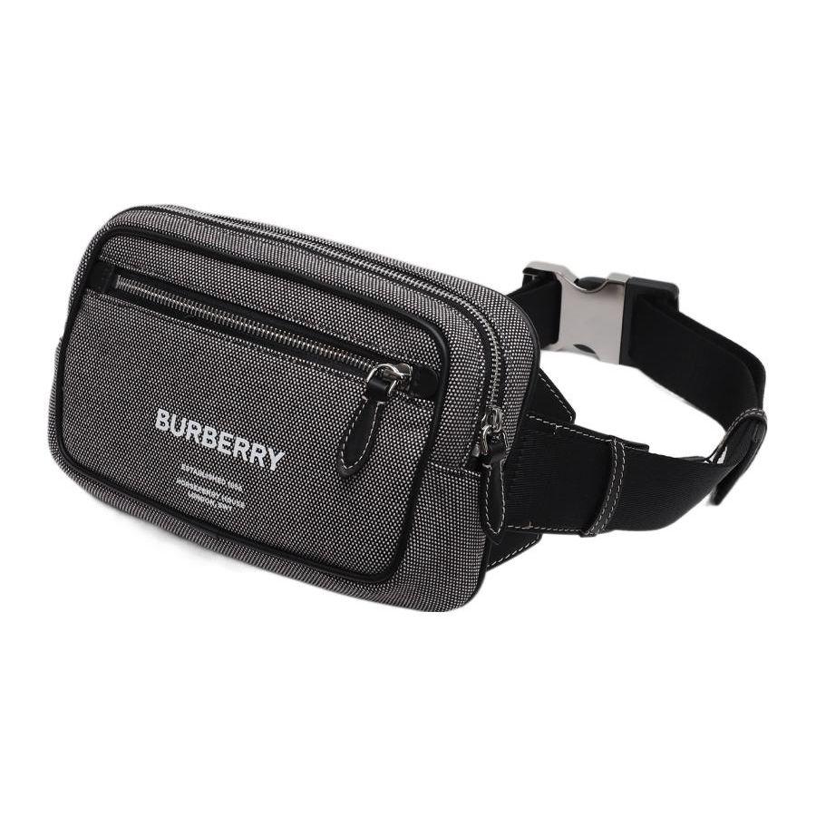 Burberry Canvas Crossbody Camera Bag Grey Adjustable Strap, Casual Daily Commute 80508161