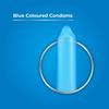 Skore Blues Colored Monthly Pack Lubricated Condoms 30 Count (3x10) Extra Smooth Intimate Protection Comfort Fit