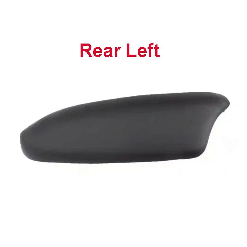 Car Leather Door Armrest Cover Trim Panel Interior Door Handle Lid Decoration Beige/Black for Honda Accord 8th Gen 2008-2013