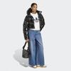 adidas Essential Glossy 2 In 1 Crop Puffer Black  Jx2988 