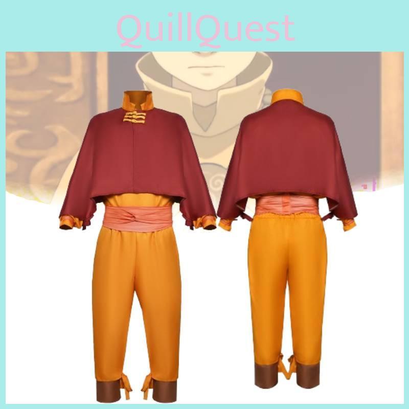 Stylish The Last Airbender Roleplay Costume With Soft Flexible Spandex Fabric