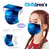Children's Disposable Tie-dye Starry-sky Printed Mask Disposable Face Mask Ear Loop Mask 50PCS