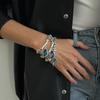 Vintage Irregular CCB Beads Bracelets for Women Goth Acrylic Crystal Pendant Bracelet Jewelry Female Party Gifts