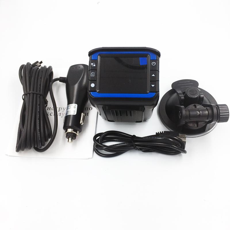 Car Dash Recorder VGR-3 Plush Anto DVR Camera Video 2 In 1 Rad Detector 150 Degree Lens