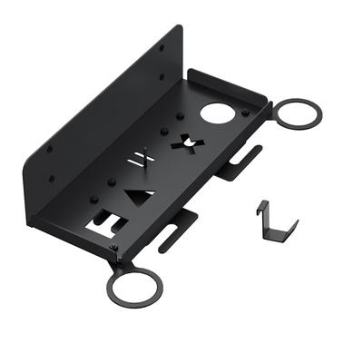Kit de montagem em parede compatível com PS5/PS5 Slim todos os modelos com suportes para armazenamento de controle e fone de ouvido, suporte de montagem em parede para controle remoto PS Portal