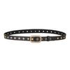 Womens Vintage Quality Gold Buckle Slim Waist Belt Fashionable And Versatile Accessory