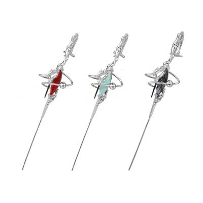 Alloy Dream Core Piercing Earrings for Women Showcasing Unique Blend of Modern Chinese Designs and Sweet Cool Styles