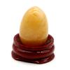 Natural Stone Decoration Egg-Shapedl With Base Artificial Ornament Lucky Gift Bed-Room Garden Office Desk Ornaments