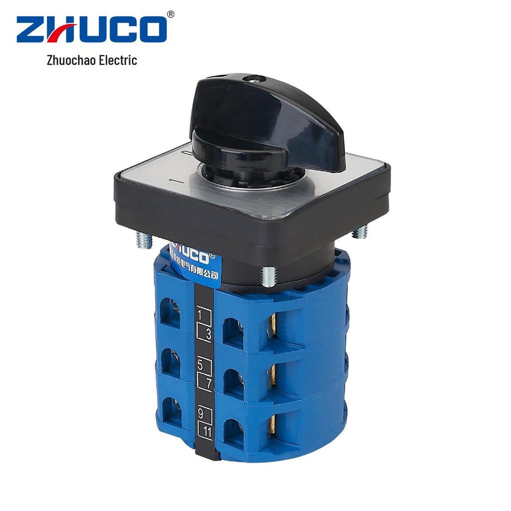 Zhuo Chao SZW26-25/D303.3 Universal Rotary Switch - Two-Open, One-Close, Three-Speed, Three-Section