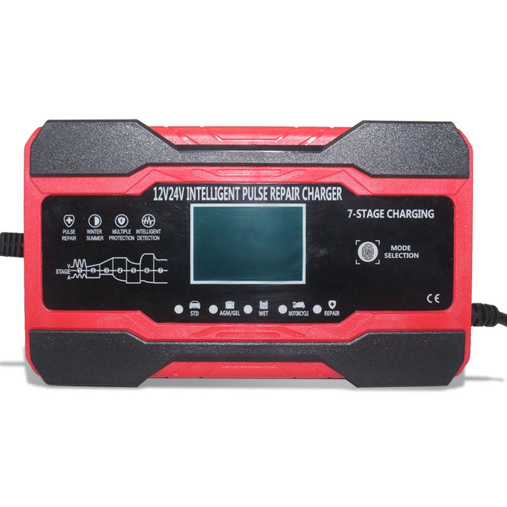 Red Emergency Start Power Supply Standard with Pump 20000mAh Plastic Toolbox Packaging 150/1650g Car Motorcycle Battery Charger