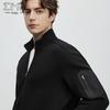 EMZ Men's Stand Collar Jacket