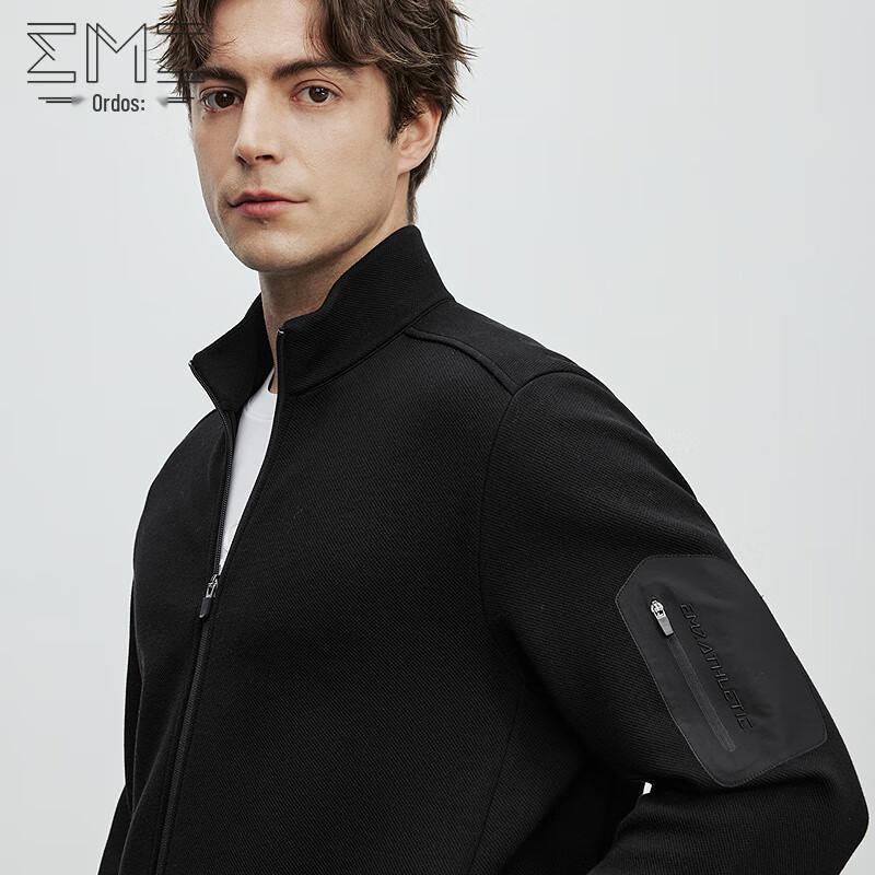 EMZ Men's Stand Collar Jacket