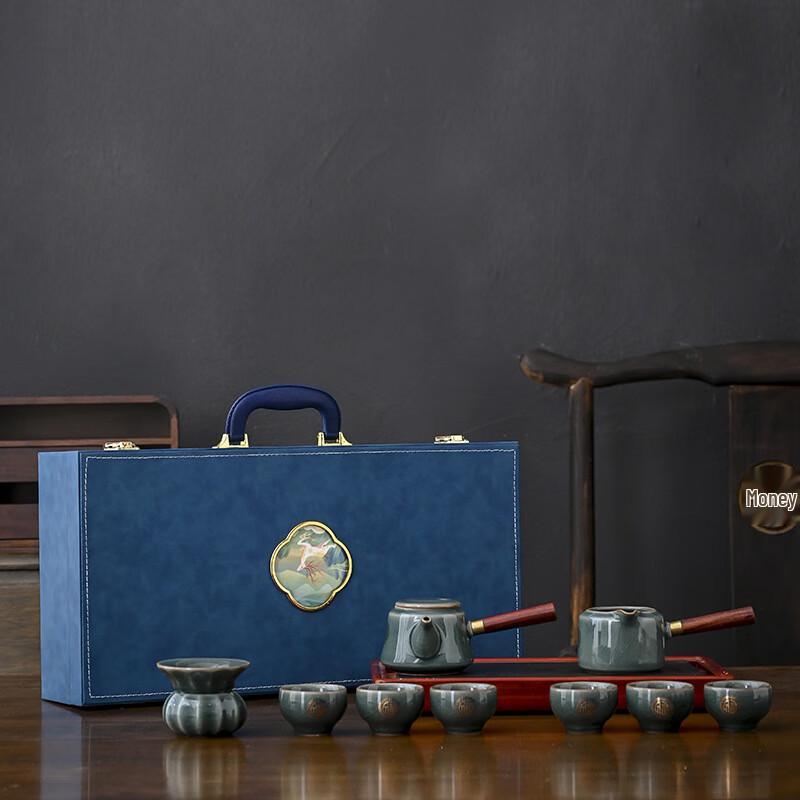 Ru Kiln Ceramic Gongfu Tea Set