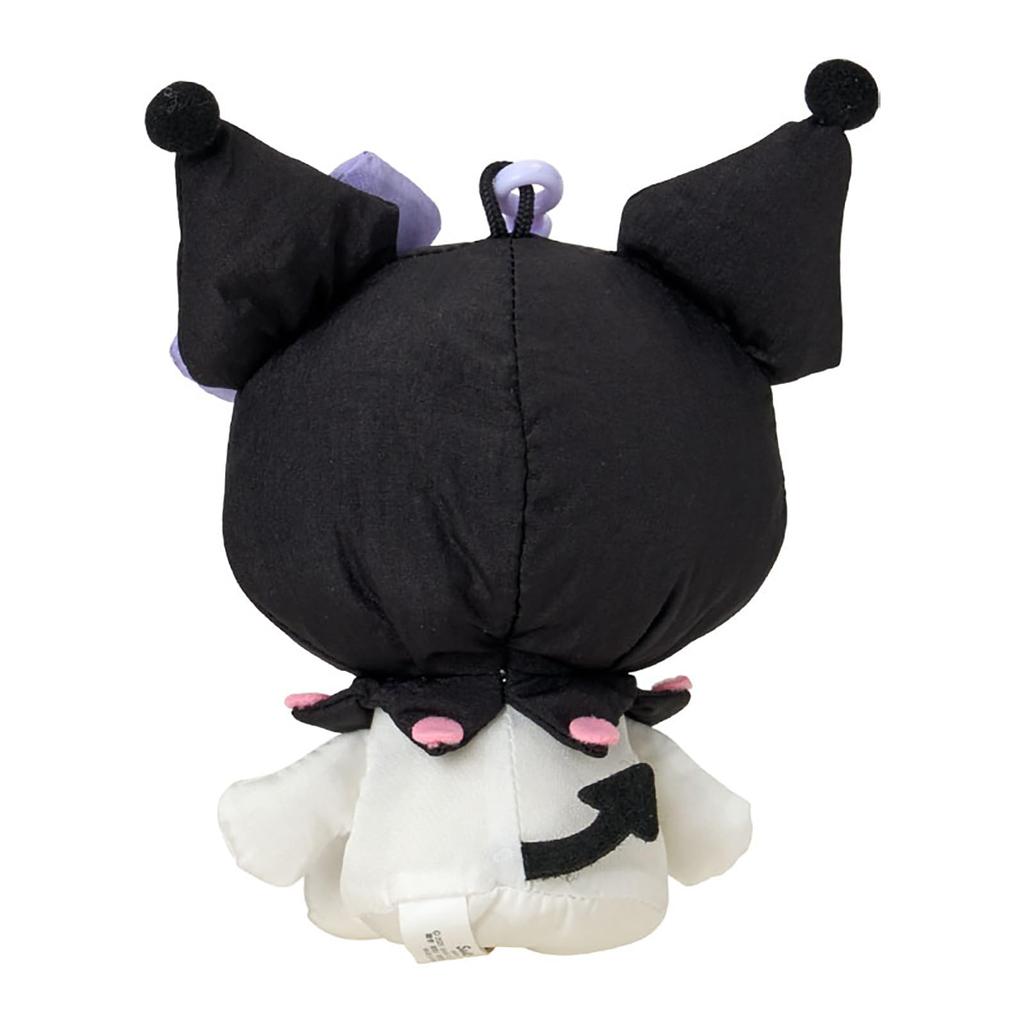 Sanrio Mascot Holder and ABS Ages 6 and 320544 (Fuwashika Kids) Kuromi, Nylon, Polyester, Resin, Up, Strap,