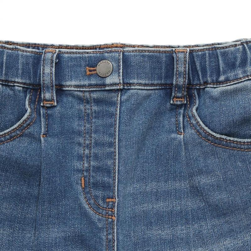 Hazzys Kids Earth Fleece Wide Denim Pants Hsw81pd51p Bu