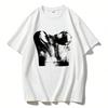 Hirsionsan Harajuku Graphic Printed T Shirt Women Summer Cotton Soft Short Sleeve Tees Female Oversized Higt Street Gothic Tops