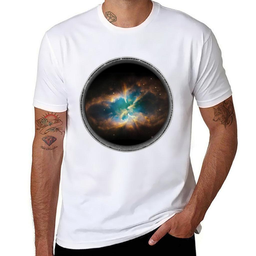 NGC 2818 T-Shirt Funny t-shirt cute tops sports fans men t shirts high quality